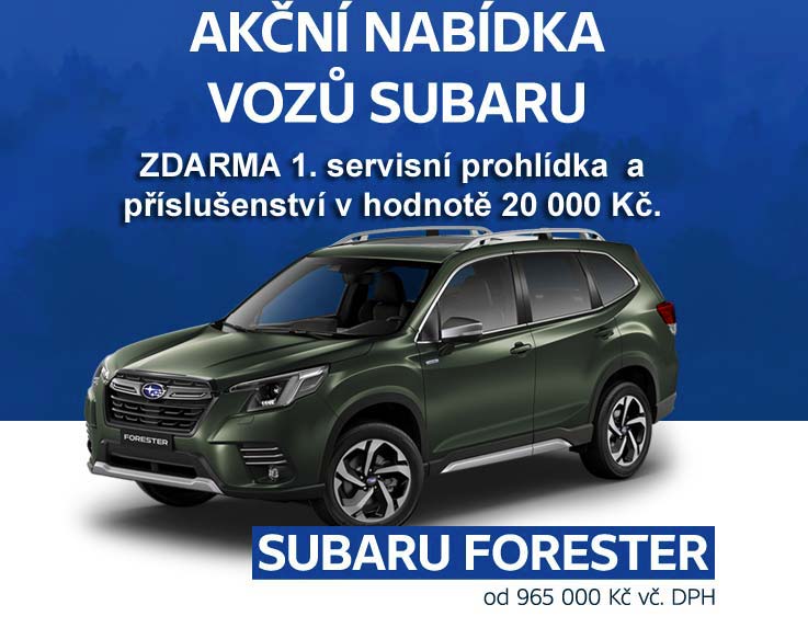 Subaru Legendy - pouze u Emil Frey ČR