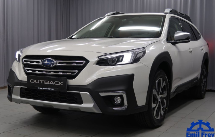 Subaru Outback TOURING + světlá kůže Nappa.