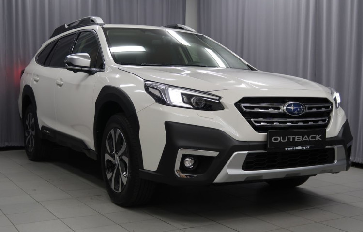 Subaru Outback TOURING + světlá kůže Nappa.