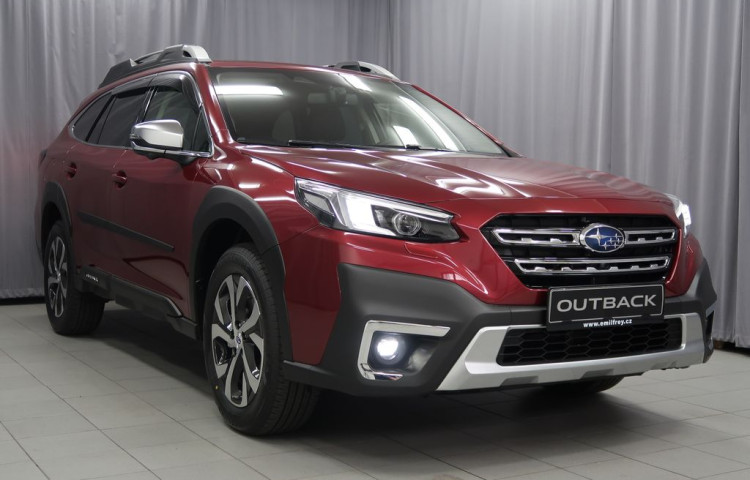 Subaru Outback TOURING 4X4. Světlá kůže.