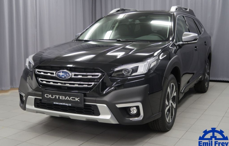 Subaru Outback TOURING 4X4 AWD + černá kůže.