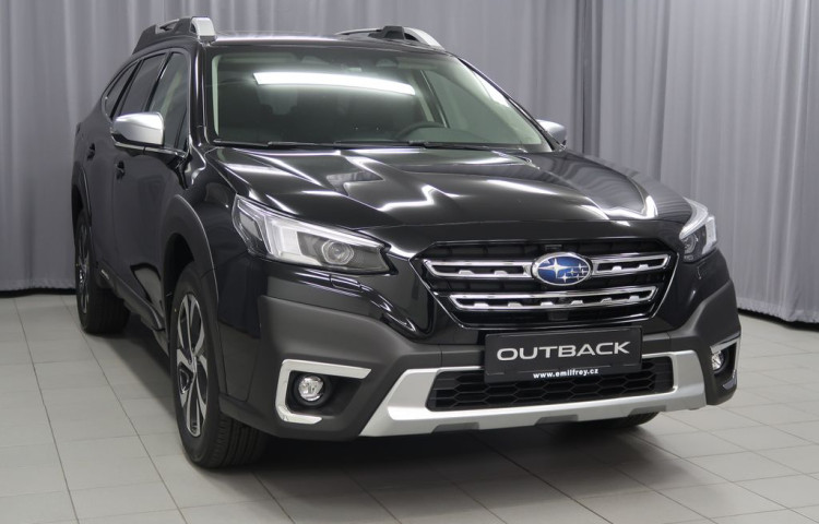Subaru Outback TOURING 4X4 AWD + černá kůže.