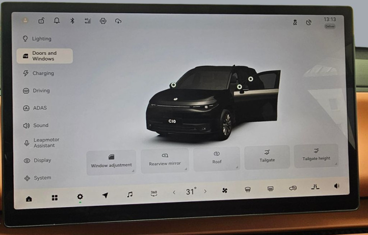 Leapmotor C10 Design Elektrický vůz