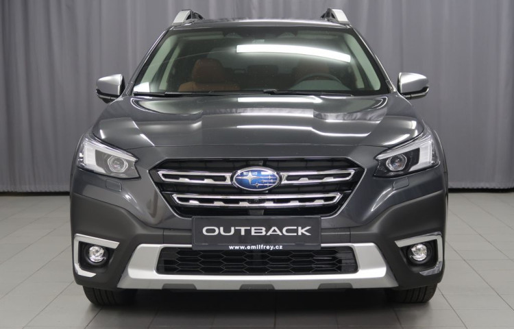 Subaru Outback TOURING s hnědou kůží Nappa