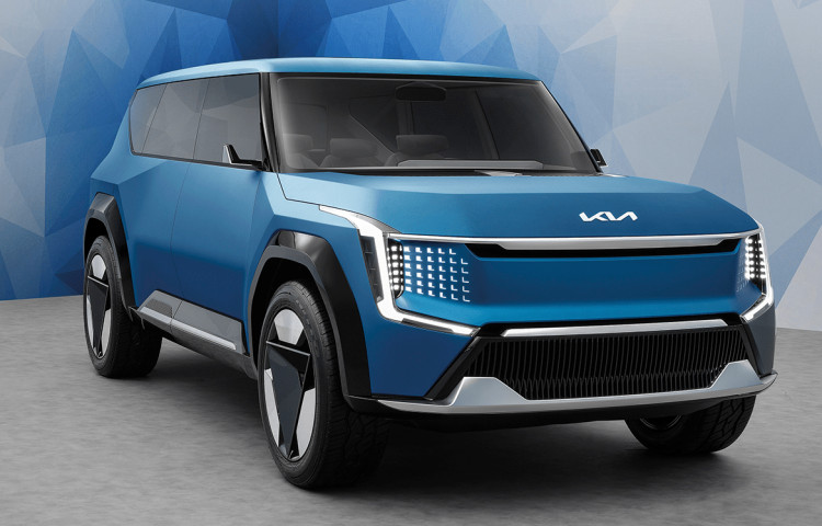 Kia Concept EV9: Evoluce SUV