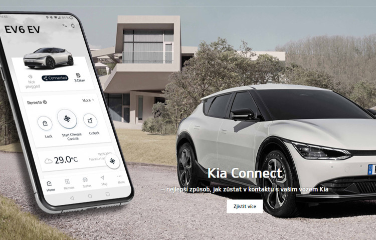 Kia Connect: unikátní spojení s vaším vozem