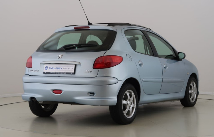 Peugeot 206 1.4HDi,CZ,1Maj,AC,Střešní okno