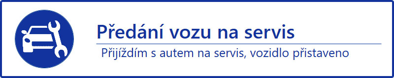 Předání vozu na servis: Přijíždím s autem na servis, vozidlo přistaveno