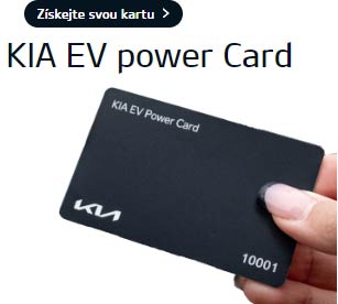 Získejte svou KIA EV Power card