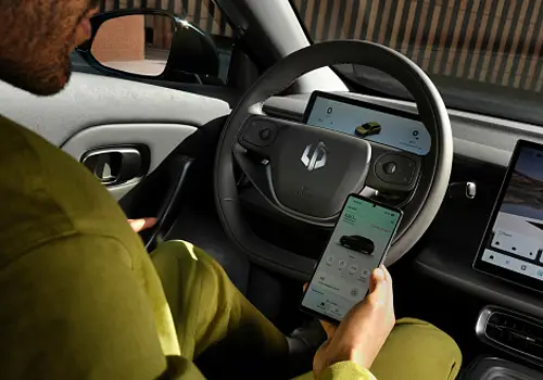 Vůz pod kontrolou v mobilní aplikaci
