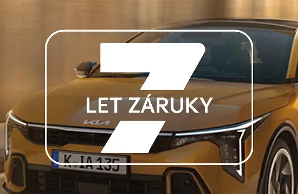 7 letá záruka KIA