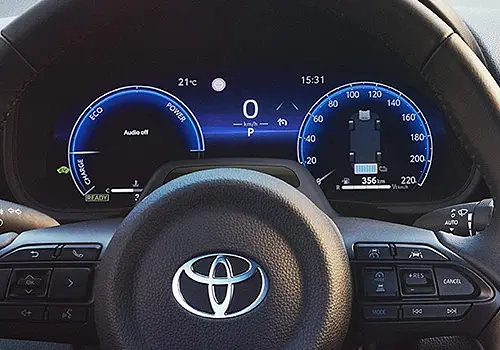 Ohromující 12,3' digitální přístrojový štít