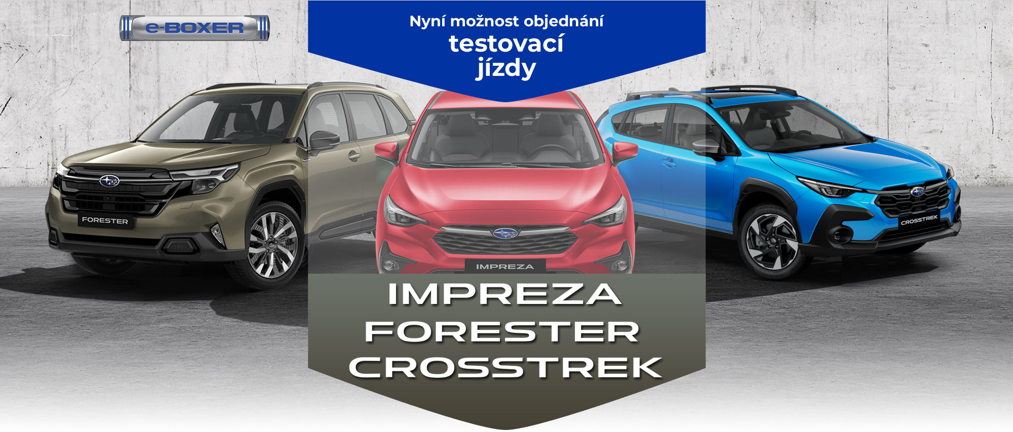 Vše o Subaru Impreza, Forester, Outback, BRZ, XV Emil Frey