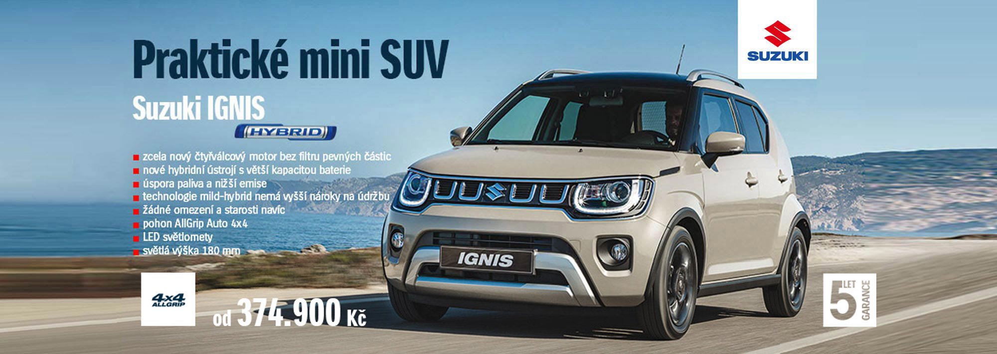 Emil Frey ČR: Suzuki, Vitara, Ignis, S-Cross, Swift, Swift Sport, Emil Frey