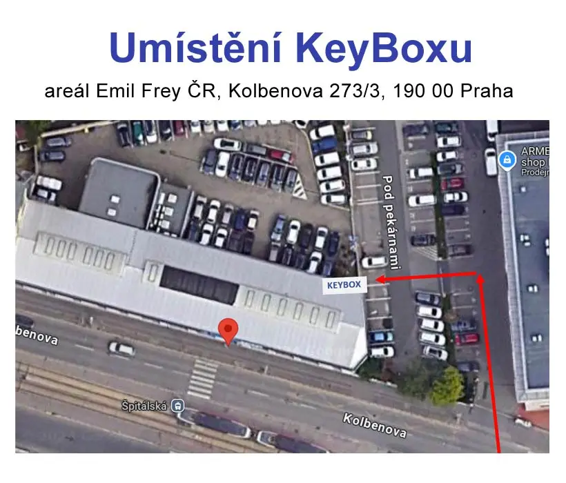 Emil Frey - KEY BOX - Vysočany