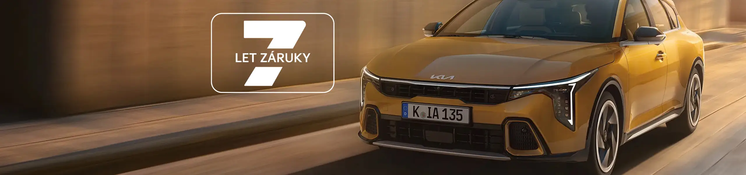 7letá záruka Kia u Emil Frey