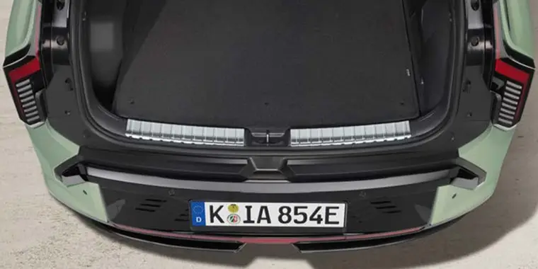 Ochranná lišta zavazadlového prostoru.
