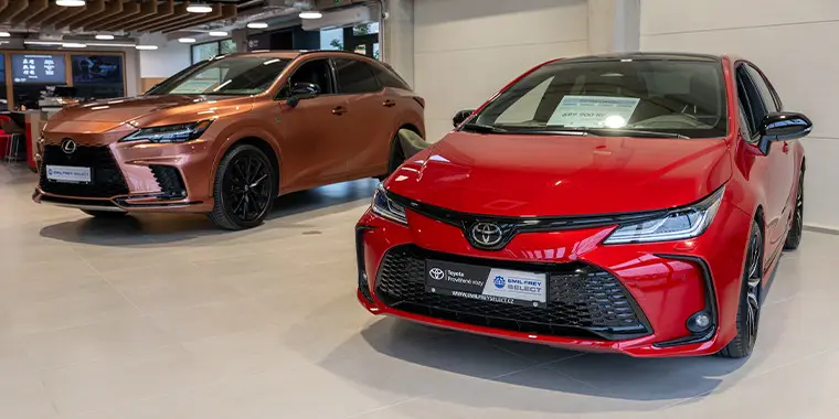 Financování a pojištění Toyota