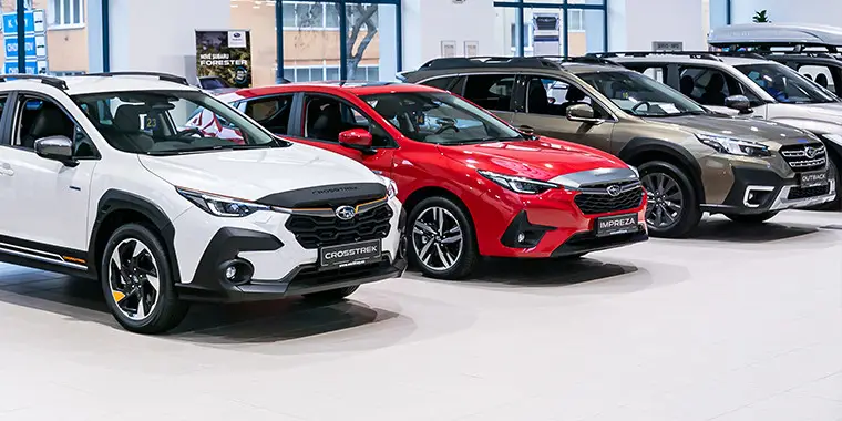 Financování a pojištění Subaru