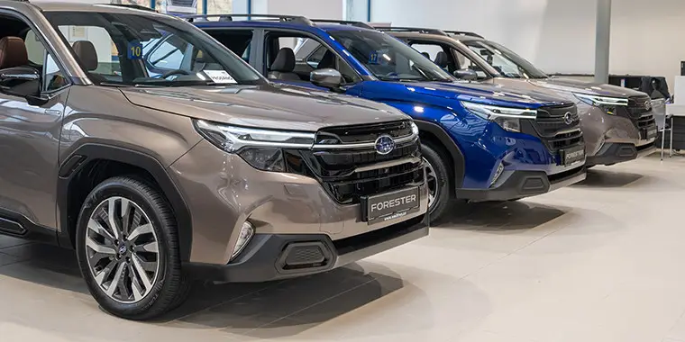 Financování a pojištění Subaru