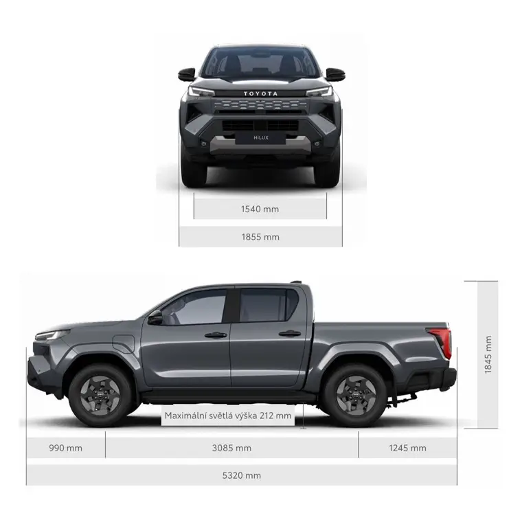 Nová Toyota Hilux BEV 2026